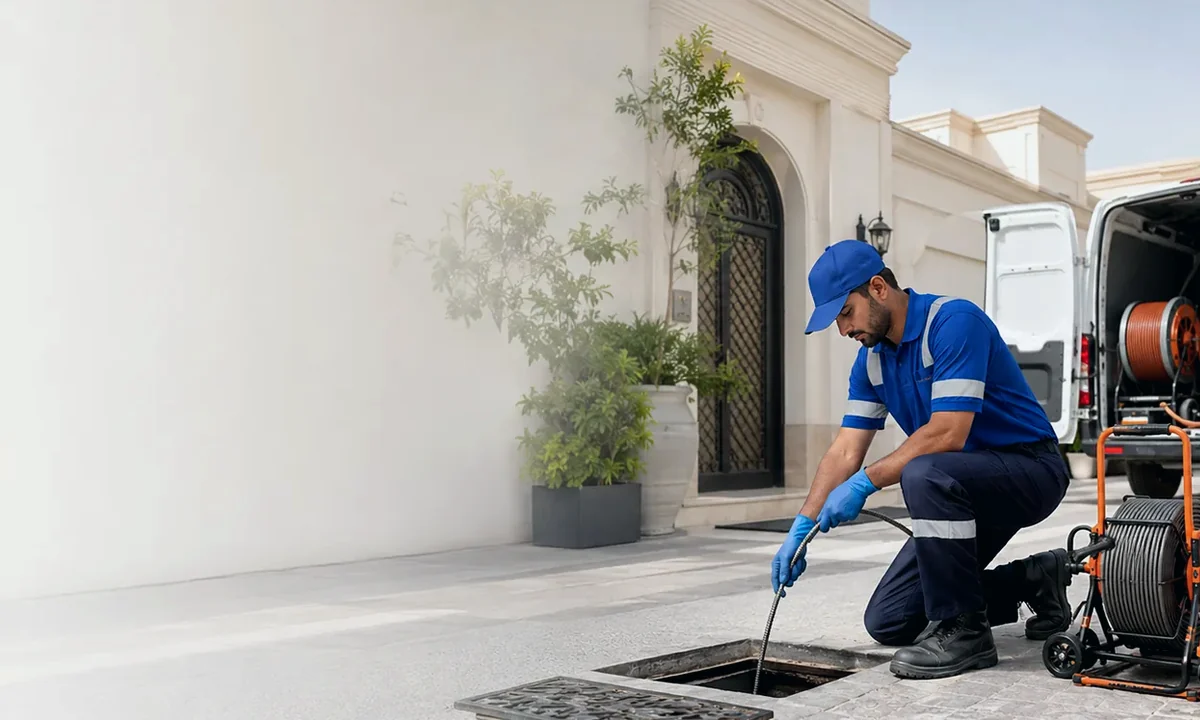 Professional drain cleaning and CCTV inspection service